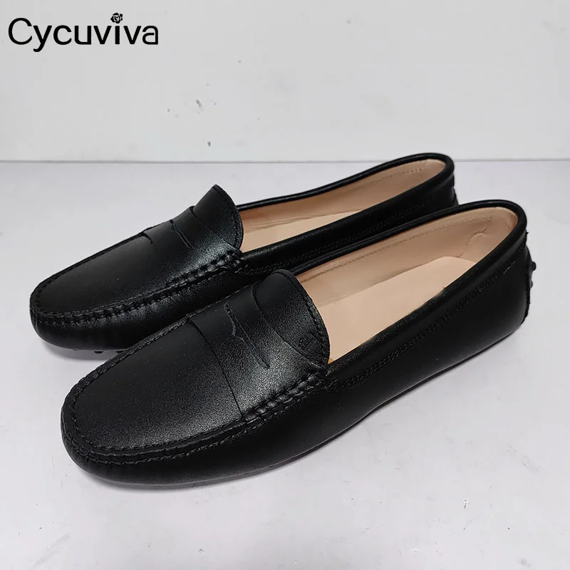 2023 New High Quality Genuine Leather Flats Shoes Slip On Round Toe Loafers Brand Designer Casual Shoes Couple Shoes
2023 New High Quality Genuine Leather Flats Shoes Slip On Round Toe Loafers Brand Designer Casual Shoes Couple Shoes