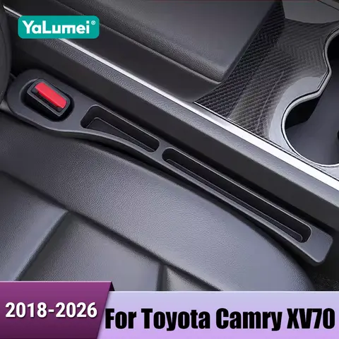 For Toyota Camry 70 XV70 2018 2019 2020 2021 2022 2023 2024 2025 2026 Hybrid Car Seat Gap Filler Leak Proof Strip Accessories