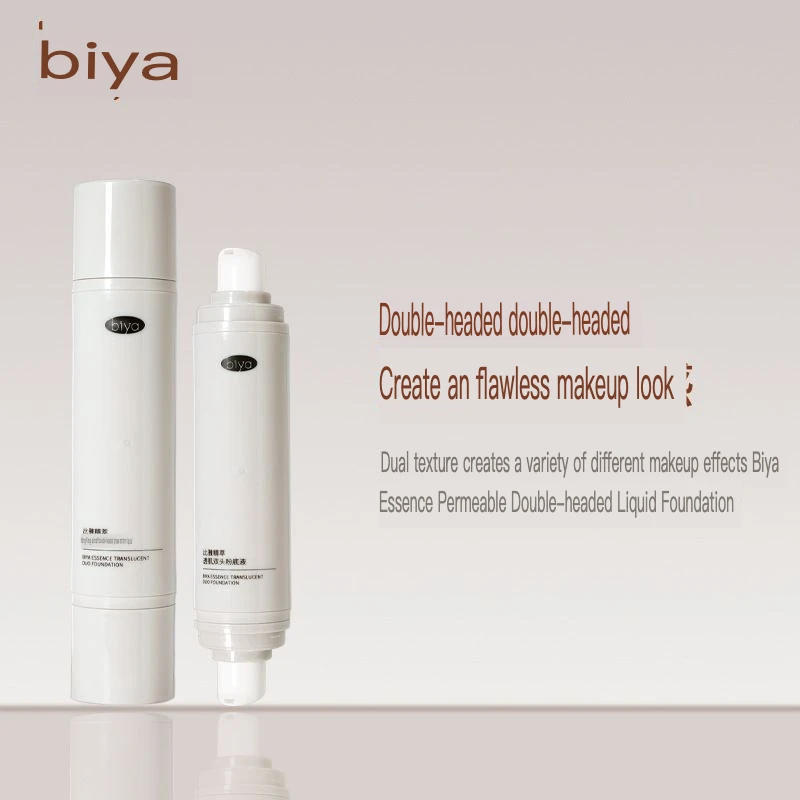 Biya Essence Double-Ended Long-Lasting Waterproof Sweat-Proof Non-Cakey Natural Primer Concealer Foundation Cream
Biya Essence Double-Ended Long-Lasting Waterproof Sweat-Proof Non-Cakey Natural Primer Concealer Foundation Cream