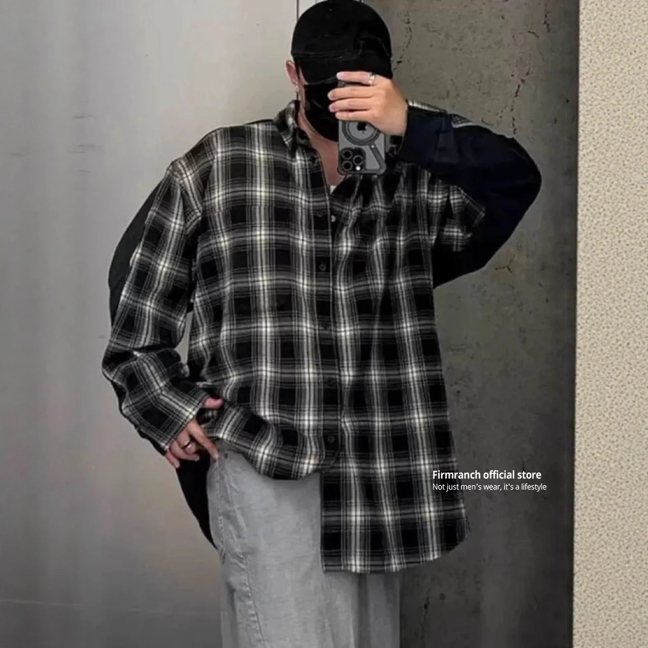 Firmranch новая симметричная лоскутная клетчатая рубашка с длинными рукавами, куртки для мужчин, женская блузка, весенне-осенняя уличная одежда
Firmranch новая симметричная лоскутная клетчатая рубашка с длинными рукавами, куртки для мужчин, женская блузка, весенне-осенняя уличная одежда
