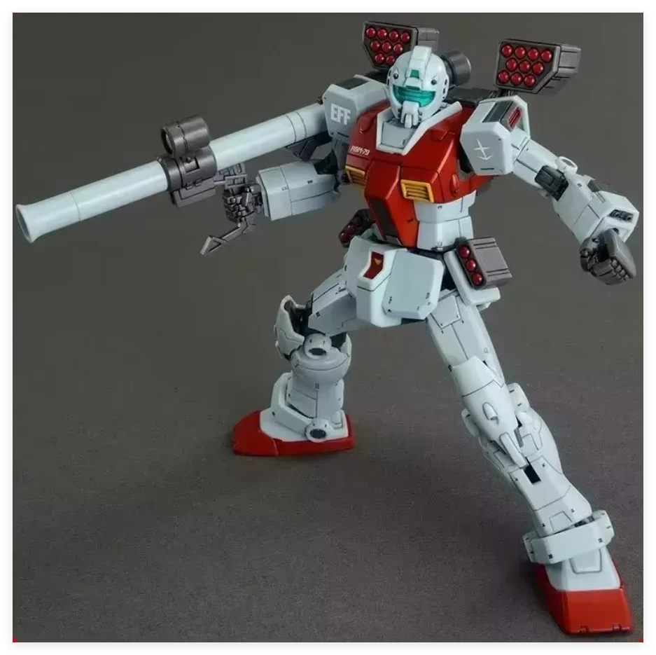 Hot Hg 1/144 Rgm-79 Gm Captain Moroccan Front, Mecha Model With Shoulder Cannon, Articulated Assembly Kit, Collectible Puzzle
Hot Hg 1/144 Rgm-79 Gm Captain Moroccan Front, Mecha Model With Shoulder Cannon, Articulated Assembly Kit, Collectible Puzzle