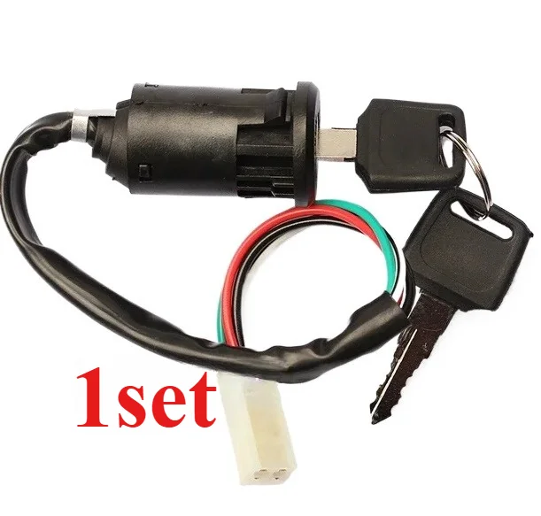 Комплект замков зажигания для внедорожного мотоцикла Appollo, квадроцикла ATV, мотоцикла Monkey, общая длина около 27 см.
Комплект замков зажигания для внедорожного мотоцикла Appollo, квадроцикла ATV, мотоцикла Monkey, общая длина около 27 см.