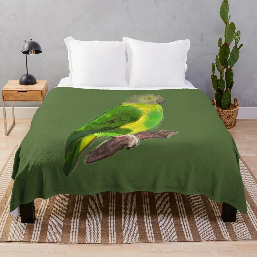 Senegal Parrot On Branch. Simple Watercolour Throw Blanket Soft Beds Furry Travel Blankets
Senegal Parrot On Branch. Simple Watercolour Throw Blanket Soft Beds Furry Travel Blankets