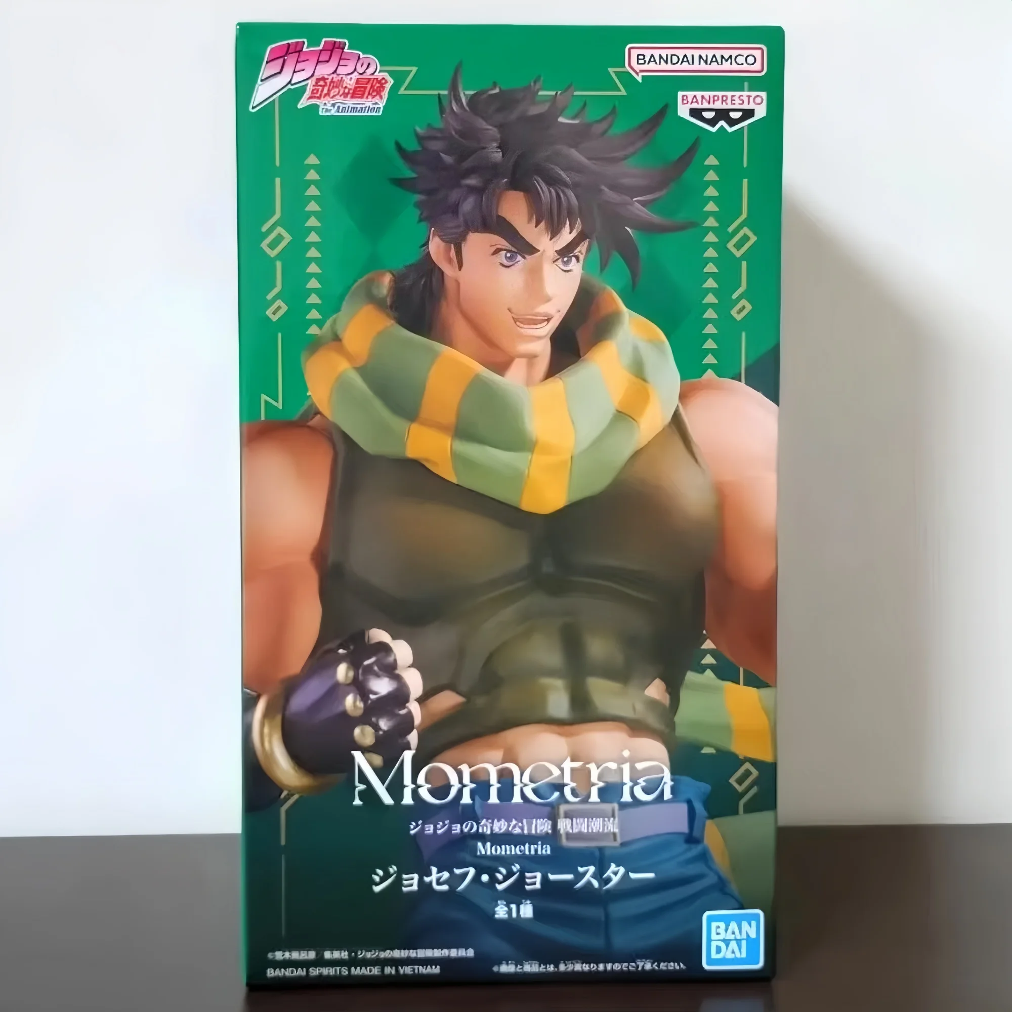 Banpresto Bandai JoJo's Bizarre Adventure Mometria Joseph Joestar 22 см стоячая модель Коллекционная фигурка в подарок
Banpresto Bandai JoJo's Bizarre Adventure Mometria Joseph Joestar 22 см стоячая модель Коллекционная фигурка в подарок