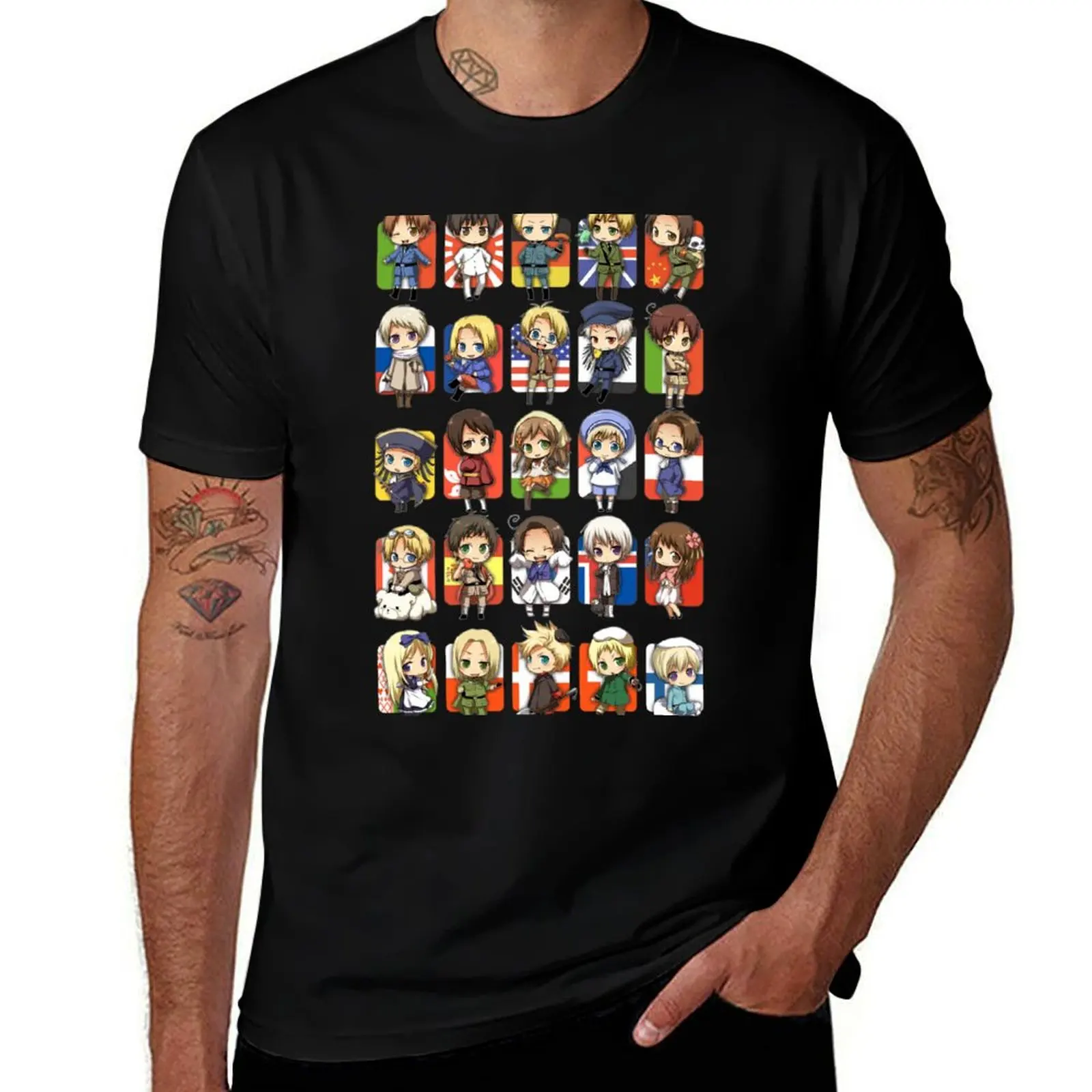 Hetalia Group T-Shirt man t shirt graphic man t shirt designer t shirts for man pack cotton T-shirt
Hetalia Group T-Shirt man t shirt graphic man t shirt designer t shirts for man pack cotton T-shirt