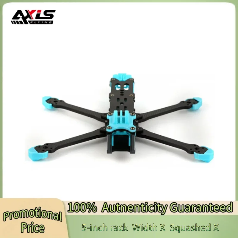 Axisflying MANTA 5 Inch Carbon Fiber Squashed X Frame Kits 238mm Wheelbase 5mm Arm Thickness for RC FPV 5inch Freestyle Drone
Axisflying MANTA 5 Inch Carbon Fiber Squashed X Frame Kits 238mm Wheelbase 5mm Arm Thickness for RC FPV 5inch Freestyle Drone