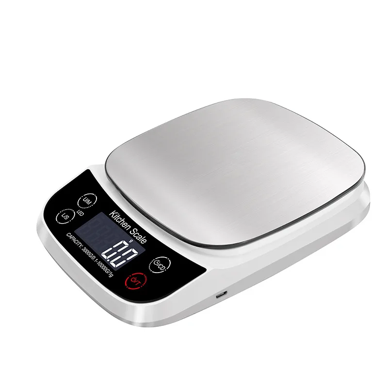 Coffee Scale Waterproof Digital Kitchen Scale USB Rechargeable Coffee Electronic LED Display Coffee Scale with Timer 3/10kg
Coffee Scale Waterproof Digital Kitchen Scale USB Rechargeable Coffee Electronic LED Display Coffee Scale with Timer 3/10kg