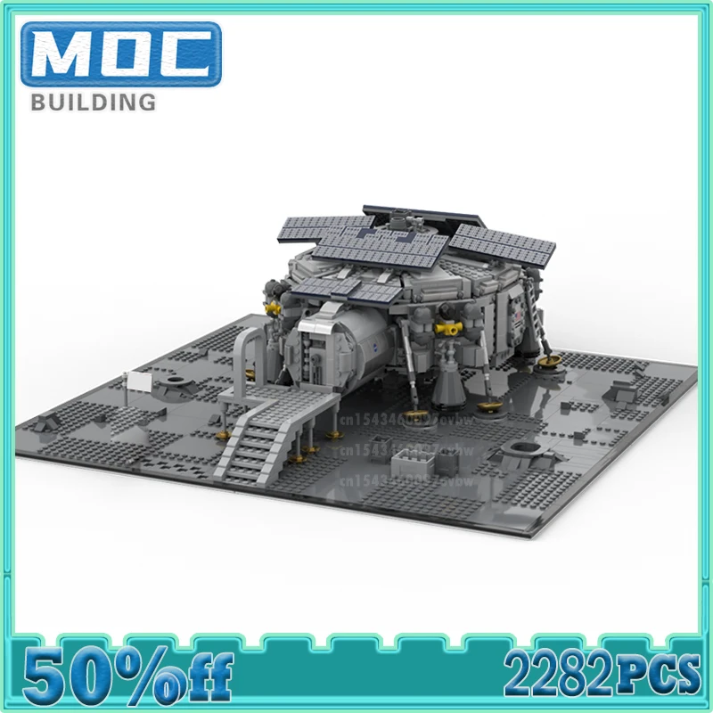 MOC Building Blocks Jamestown Base for All Mankind DIY Assemble Bricks Space Series Educational Creative Kids Toys Gifts
MOC Building Blocks Jamestown Base for All Mankind DIY Assemble Bricks Space Series Educational Creative Kids Toys Gifts