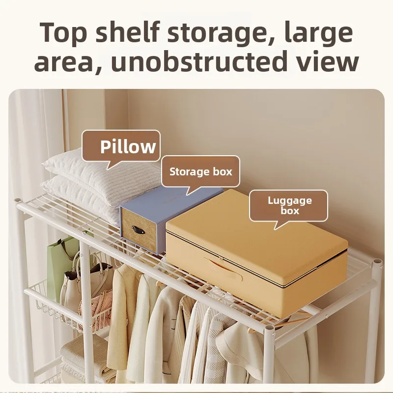 Портативная домашняя простая подставка для одежды для спальни, подставка для одежды, отдельно стоящий крючок для одежды для балкона и гостиной, окрашенный стальной столб 
Портативная домашняя простая подставка для одежды для спальни, подставка для одежды, отдельно стоящий крючок для одежды для балкона и гостиной, окрашенный стальной столб