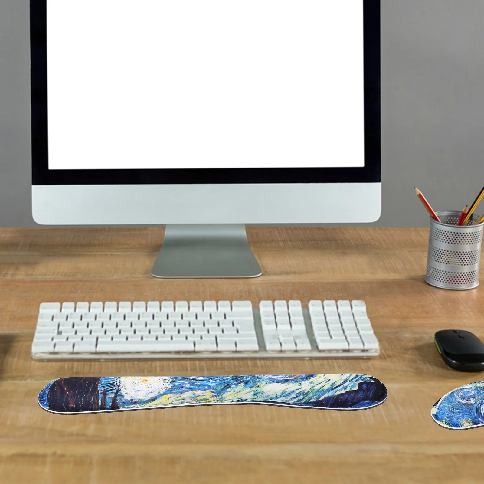 2Pcs Memory Foam Keyboard Mouse Wrist Rest Pads Non-Slip Skid-Proof Gaming Wrist Support Bright Color Comfortable
2Pcs Memory Foam Keyboard Mouse Wrist Rest Pads Non-Slip Skid-Proof Gaming Wrist Support Bright Color Comfortable