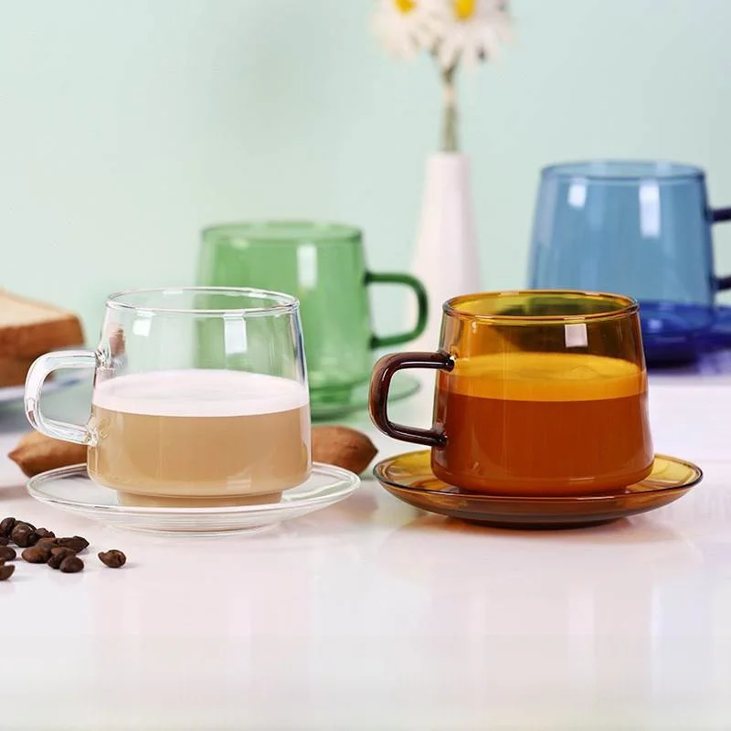 High Borosilie Glass Coffee Cup Amber Single Layer Mug Ins Sle Home Breakfast Glass Cup Resistant to Cold And Heat
High Borosilie Glass Coffee Cup Amber Single Layer Mug Ins Sle Home Breakfast Glass Cup Resistant to Cold And Heat