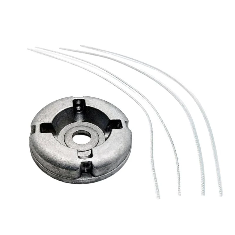JU64 Universal Aluminum Grass Trimmer Head with 4 Lines Brush Cutter Head Thread Cutting Line Head for Lawn Mower Accessories
JU64 Universal Aluminum Grass Trimmer Head with 4 Lines Brush Cutter Head Thread Cutting Line Head for Lawn Mower Accessories