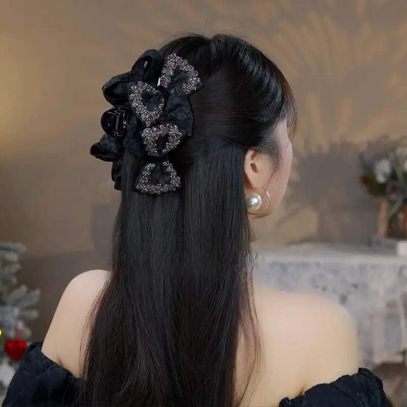 Women Fashion Casual Bowknot Shark Hair Claw 2025 New Headwear Autumn Spring Black Female Hair Accessory Hair Clip Headband
Women Fashion Casual Bowknot Shark Hair Claw 2025 New Headwear Autumn Spring Black Female Hair Accessory Hair Clip Headband