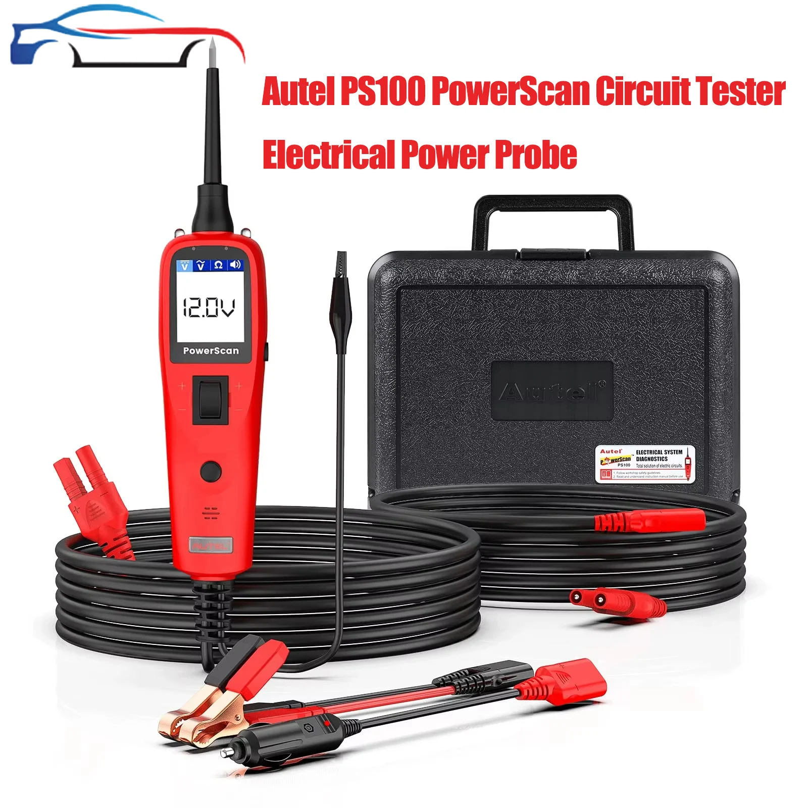 Autel PS100 PowerScan тестер цепей автомобильный 12 В 24 В электрическая система диагностический инструмент сканирования мощности цифровой вольтметр
Autel PS100 PowerScan тестер цепей автомобильный 12 В 24 В электрическая система диагностический инструмент сканирования мощности цифровой вольтметр