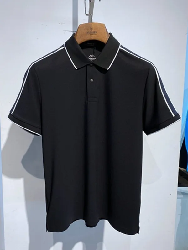 Summer Thin ort Sve T-irt Bla Collar Skin-friendly Cool Elastic Breathable Casual Men's Faion Urban Sle Nylon Fa...
Summer Thin ort Sve T-irt Bla Collar Skin-friendly Cool Elastic Breathable Casual Men's Faion Urban Sle Nylon Fa...