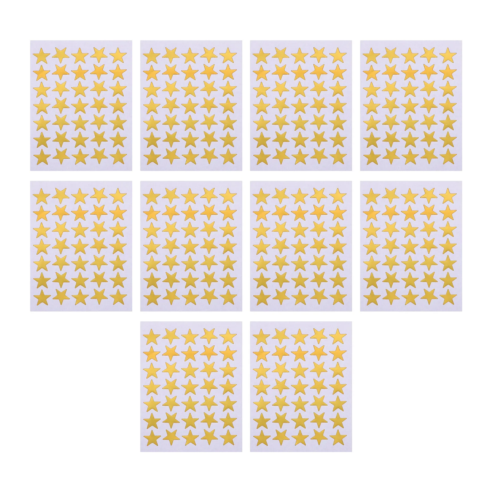 Reward Gold Star Sticker 10 Sheets High-Quality Material for Children Teachers Share with Family Friends Golden Stickers
Reward Gold Star Sticker 10 Sheets High-Quality Material for Children Teachers Share with Family Friends Golden Stickers