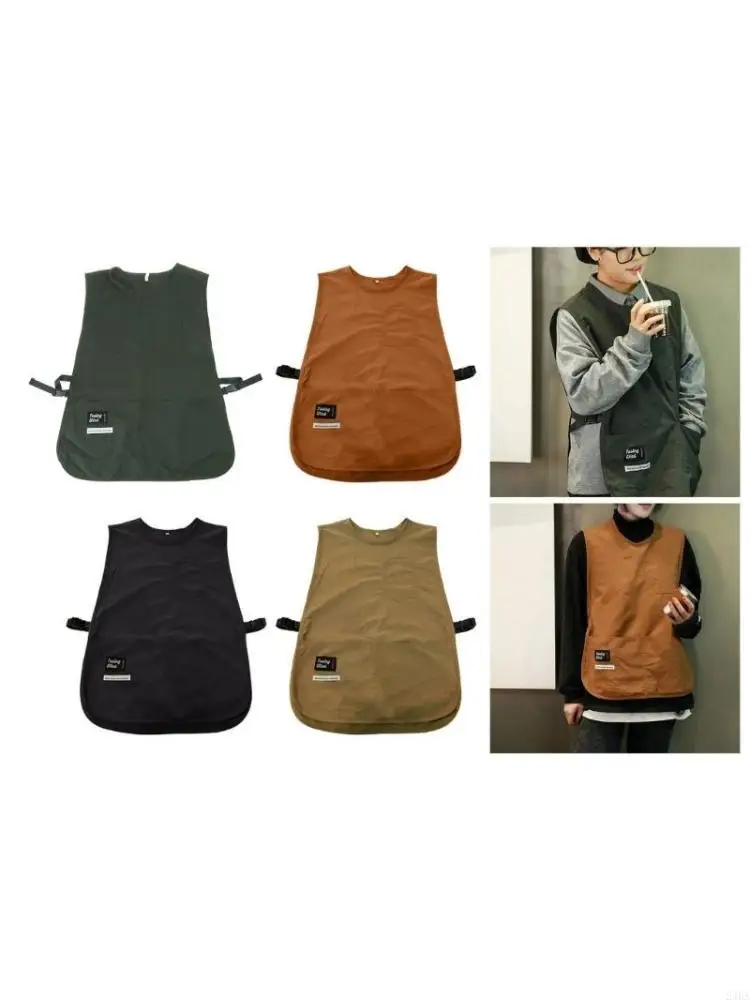 New Color Nylon Waterproof Work Apron Vest Type Apron Kitchen Waiter Fashion Apron
New Color Nylon Waterproof Work Apron Vest Type Apron Kitchen Waiter Fashion Apron