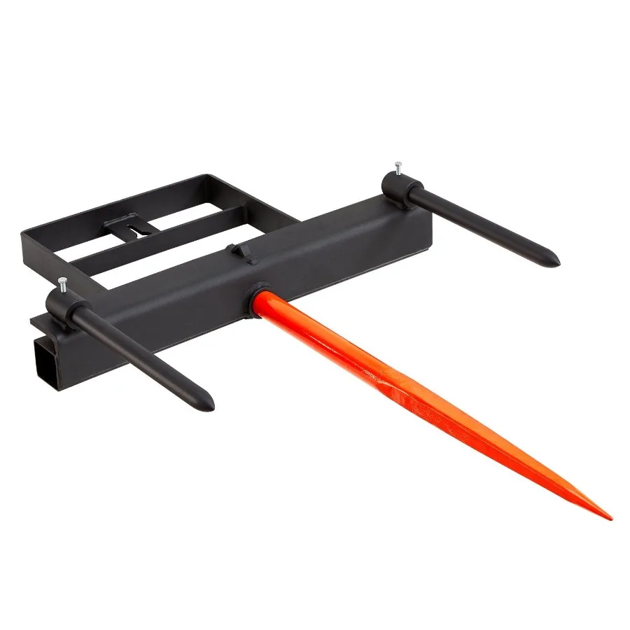 39 Hay Spear Bale Spears 1600lbs Loading Capacity Skid Steer Loader Tractor Bucket Attachment with 2pcs 17.5 Stabilizer Spears
39 Hay Spear Bale Spears 1600lbs Loading Capacity Skid Steer Loader Tractor Bucket Attachment with 2pcs 17.5 Stabilizer Spears