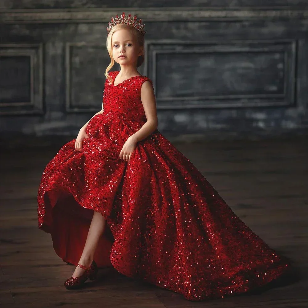 Customized Exquisite V-neck Flower Girl Dress for Kids Princess Gown for Birthday Party Pageant Special Occasion Wedding Dresses
Customized Exquisite V-neck Flower Girl Dress for Kids Princess Gown for Birthday Party Pageant Special Occasion Wedding Dresses