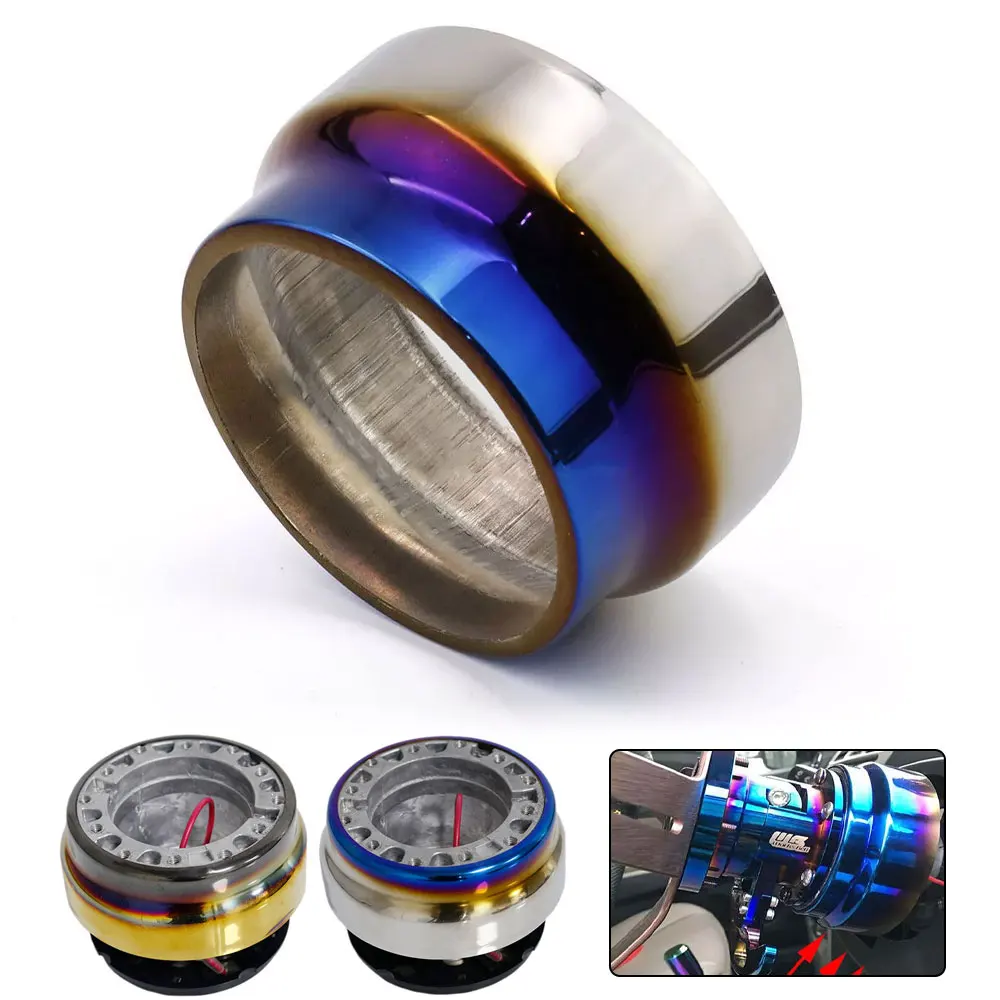 Car Steering Wheel Hub Boss Kit Cover Aluminum New Burnt Titanium Quick Release Hub Adapter Cap Auto Parts Universal
Car Steering Wheel Hub Boss Kit Cover Aluminum New Burnt Titanium Quick Release Hub Adapter Cap Auto Parts Universal