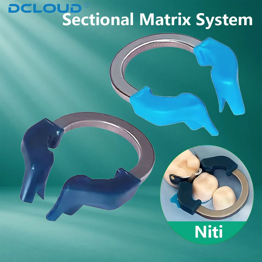 Восстанавливающие принадлежности для стоматологии, металлические матричные ленты, зажимные кольца NITI, стоматологическая полная секционная система, инструменты для стоматологических инструментов
Восстанавливающие принадлежности для стоматологии, металлические матричные ленты, зажимные кольца NITI, стоматологическая полная секционная система, инструменты для стоматологических инструментов