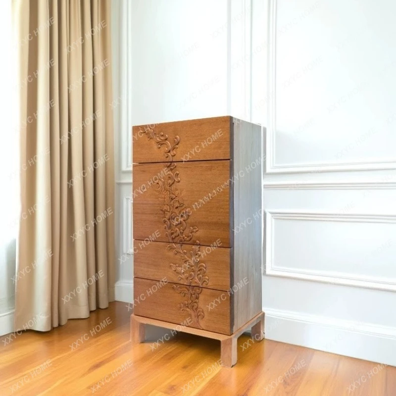 L medieval solid wood carving entrance bedroom design five drawers chest carving storage
L medieval solid wood carving entrance bedroom design five drawers chest carving storage
