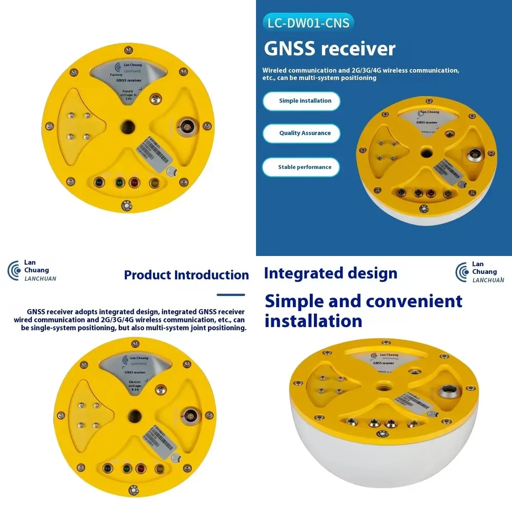 Lanchuang Intelligent High Precision GNSS Receiver 220V Urban Lifeline Precision Positioning Centimeter Level 1-Year Warranty
Lanchuang Intelligent High Precision GNSS Receiver 220V Urban Lifeline Precision Positioning Centimeter Level 1-Year Warranty