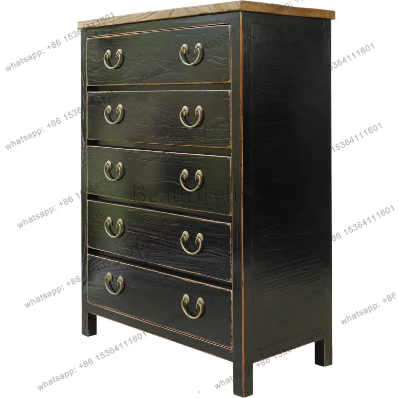 Modern simple old wood storage entrance storage bedroom cabinet
Modern simple old wood storage entrance storage bedroom cabinet