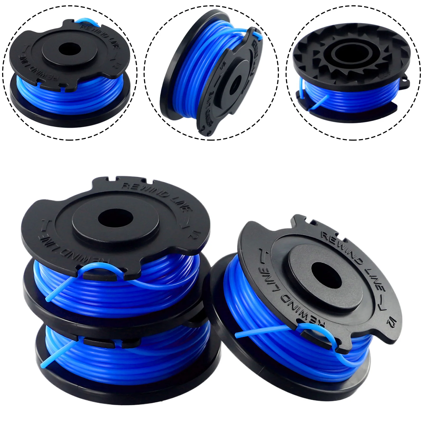 For Greenworks Single Thread Line Spools For Greenworks Flexible Use Accessories G24LT25 G24LT G24LT28 G24LT30M
For Greenworks Single Thread Line Spools For Greenworks Flexible Use Accessories G24LT25 G24LT G24LT28 G24LT30M