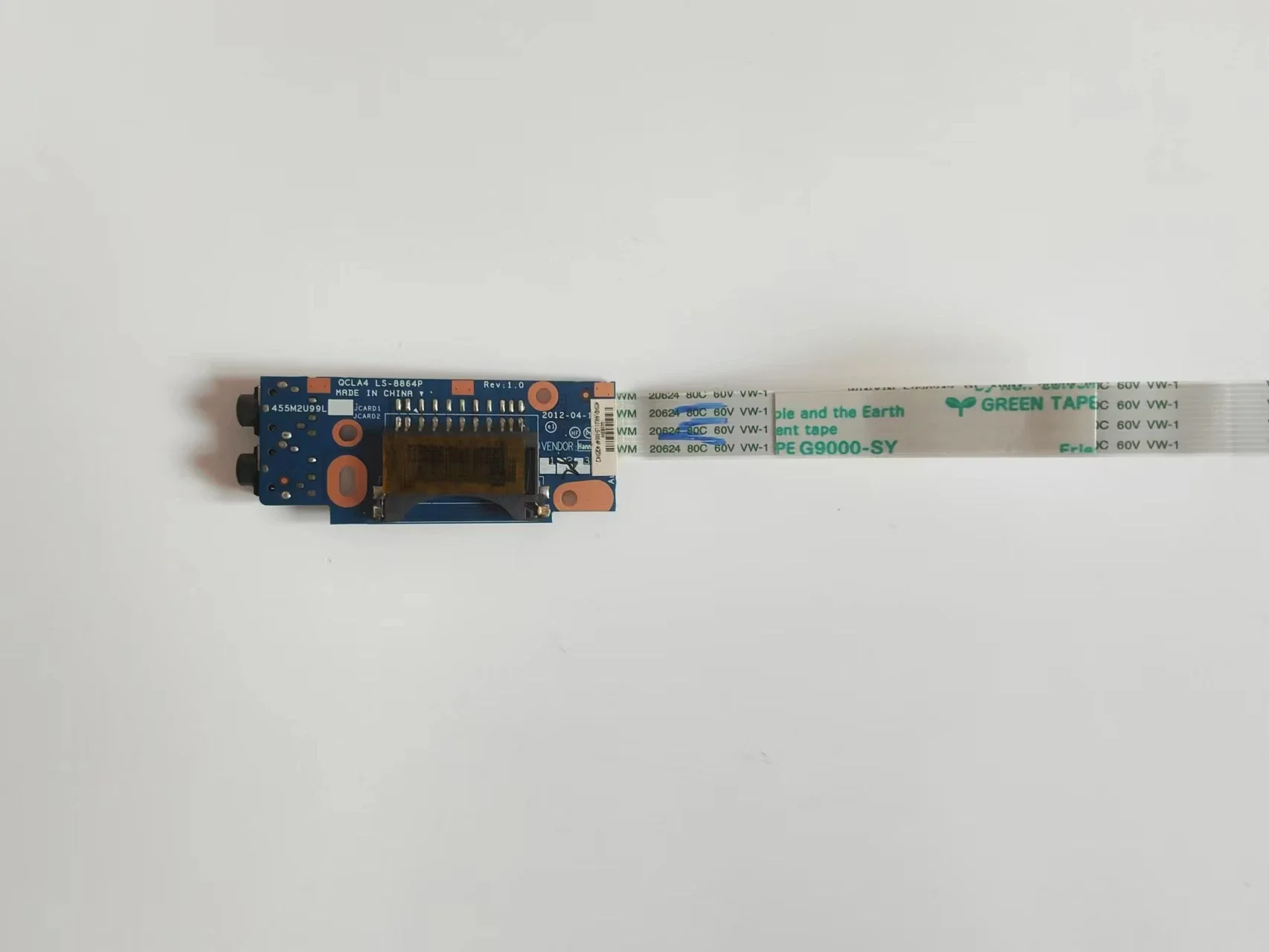 NEW QCLA4 Original Laptop Parts For Samsung NP350V5C NP355V5C NP350V5X Reader Board Audio Socket With Cable LS-8864P
NEW QCLA4 Original Laptop Parts For Samsung NP350V5C NP355V5C NP350V5X Reader Board Audio Socket With Cable LS-8864P