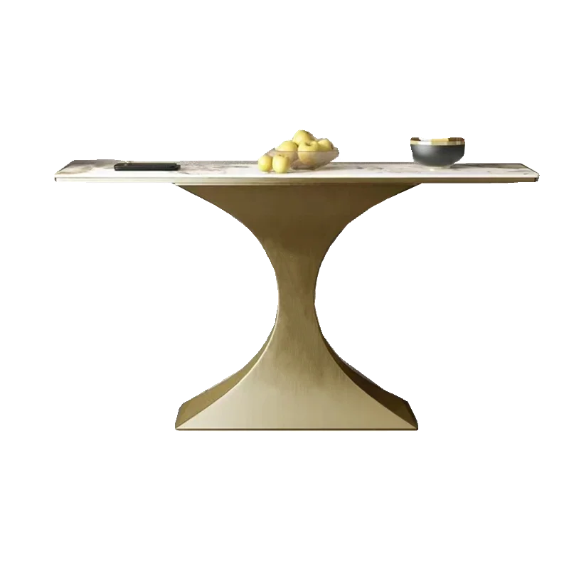 #Simple Modern Stainless Steel Stone Top Champagne Gold Wire-drawing Rock Board Light Luxury Console Entrance Home Furniture
#Simple Modern Stainless Steel Stone Top Champagne Gold Wire-drawing Rock Board Light Luxury Console Entrance Home Furniture