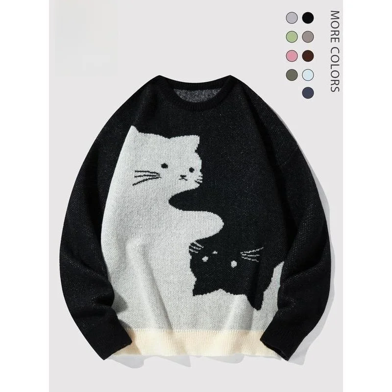 Lazy Print Knit Sweater Women's Fashion Spring Season Non-deformable Fabric Other Sleeve Length Other Collar Design
Lazy Print Knit Sweater Women's Fashion Spring Season Non-deformable Fabric Other Sleeve Length Other Collar Design