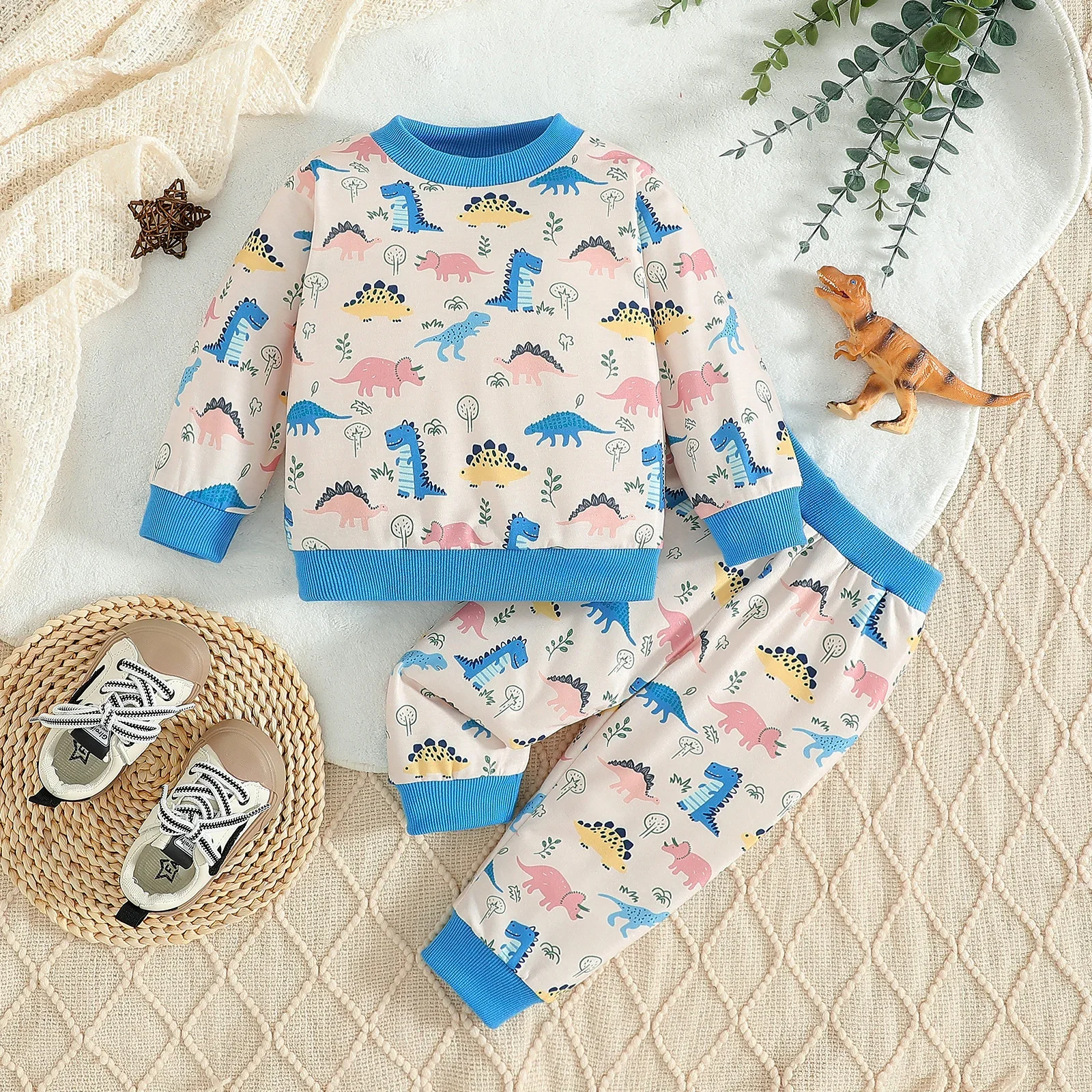 Kids Boys Girls Pure Cotton Warm Pajamas Cute Cartoon Long Sleeve T-Shirt + Pants Toddler Baby Autumn Underwear Clothing Sets
Kids Boys Girls Pure Cotton Warm Pajamas Cute Cartoon Long Sleeve T-Shirt + Pants Toddler Baby Autumn Underwear Clothing Sets