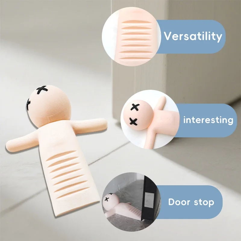 Personalized and creative door stopper portable door fixator 
Personalized and creative door stopper portable door fixator
