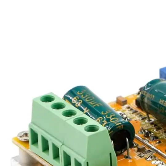 380W Brushless Hall-Less Motor Controller Board 6-50V 3 Phase For BLDC Driver Module For DC Motor Control Power Tool Accessories
380W Brushless Hall-Less Motor Controller Board 6-50V 3 Phase For BLDC Driver Module For DC Motor Control Power Tool Accessories