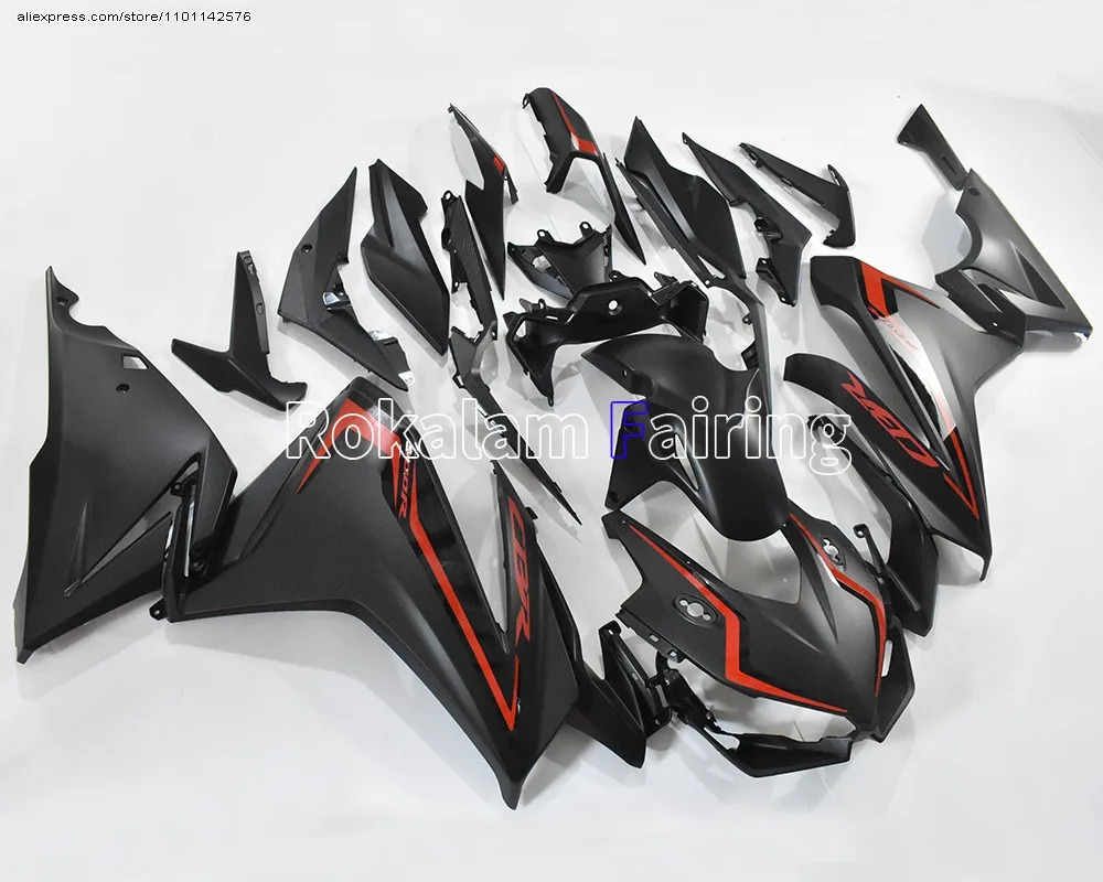 Black Fairing For Honda CBR500R 2019 2020 2021 CBR500 R 19 20 21 Aftermarket Motorcycle Fairing (Injection molding)
Black Fairing For Honda CBR500R 2019 2020 2021 CBR500 R 19 20 21 Aftermarket Motorcycle Fairing (Injection molding)