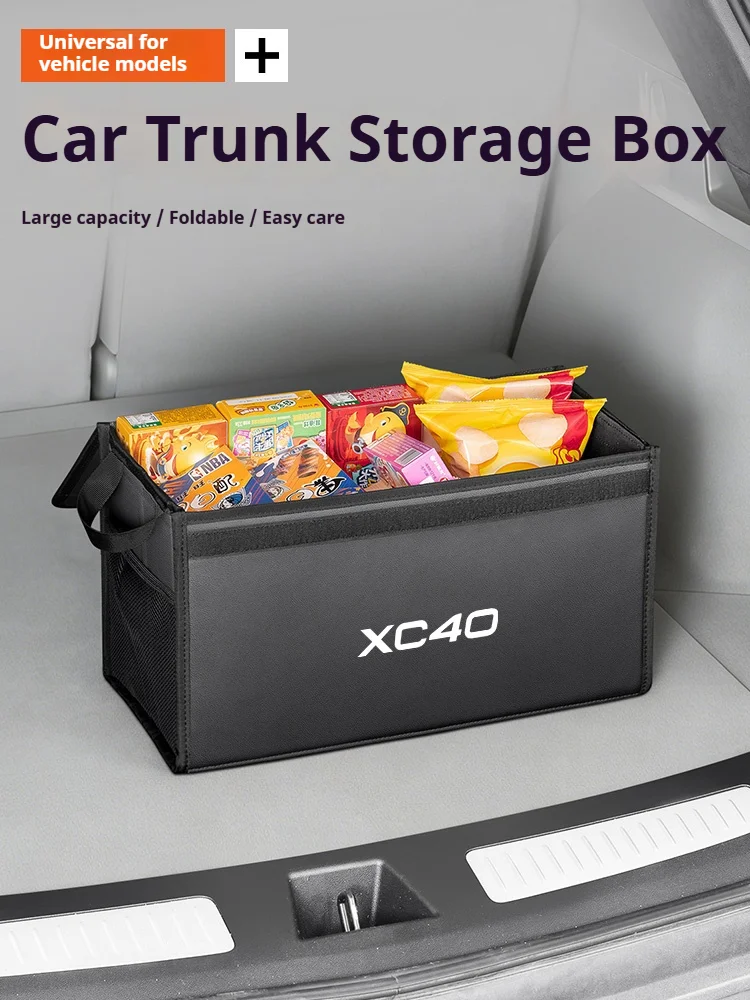 Car Trunk Foldable Storage Box Multi-Purpose Storage Organizer Bag Large-Capacity Stowing Tidying Bag For volvo XC40
Car Trunk Foldable Storage Box Multi-Purpose Storage Organizer Bag Large-Capacity Stowing Tidying Bag For volvo XC40