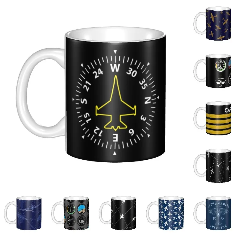 Jet Fighter Pilot Mug Customized Aviation Airplane Aviator Coffee Ceramic Mug Cup Creative Present Cups And Mugs
Jet Fighter Pilot Mug Customized Aviation Airplane Aviator Coffee Ceramic Mug Cup Creative Present Cups And Mugs