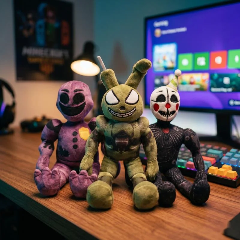 Five Nights at Freddys Plush Toy Package 5pcs M.X.E.S. Entity Ruined Bonnie The Mimic Mask Bot Ruined Eclipse Ennard for Fans
Five Nights at Freddys Plush Toy Package 5pcs M.X.E.S. Entity Ruined Bonnie The Mimic Mask Bot Ruined Eclipse Ennard for Fans
