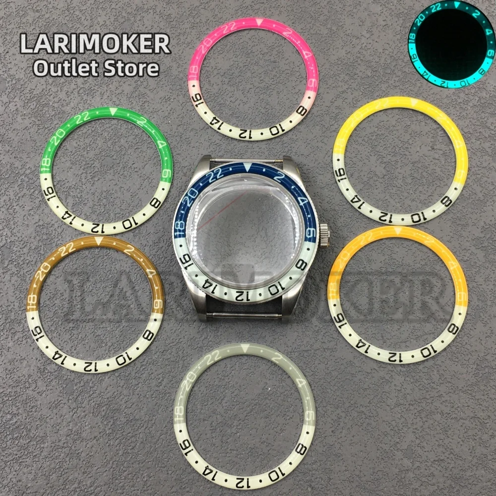 LARIMOKER Watch Case 39MM silver dome sapphire stainless steel case with luminous bezel Fit NH35 NH36 ETA2824 PT5000 Movement
LARIMOKER Watch Case 39MM silver dome sapphire stainless steel case with luminous bezel Fit NH35 NH36 ETA2824 PT5000 Movement