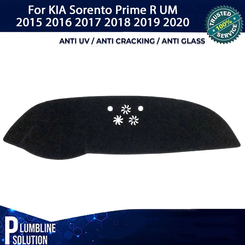 Custom Anti-UV Dashboard Cover Dash Mat Protector Pad For KIA Sorento Prime R UM 2015 -2020 Center Console Accessories Sunshade
Custom Anti-UV Dashboard Cover Dash Mat Protector Pad For KIA Sorento Prime R UM 2015 -2020 Center Console Accessories Sunshade