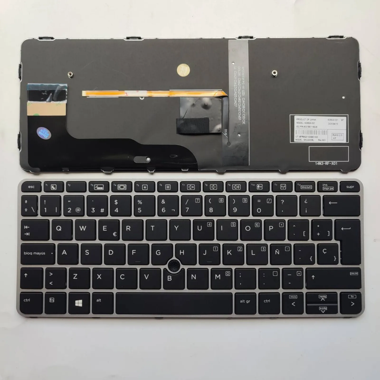 RU SP US Layout for HP Elitebook 720 G4 G3/725 G3 G4/820 G3 G4/828 G3 G4 Laptop Keyboard
RU SP US Layout for HP Elitebook 720 G4 G3/725 G3 G4/820 G3 G4/828 G3 G4 Laptop Keyboard