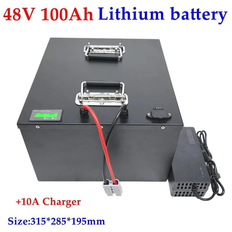 lithium ion 48V 100AH battery pack li ion BMS for 5000w UPS scooter bike transportation club solar system + 10A charger
lithium ion 48V 100AH battery pack li ion BMS for 5000w UPS scooter bike transportation club solar system + 10A charger