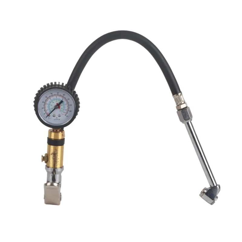 1/4" Trunk Motorcycle Tire Tyre Pressure Dial Gauge Air Inflation Inflator Pump Gun
1/4" Trunk Motorcycle Tire Tyre Pressure Dial Gauge Air Inflation Inflator Pump Gun