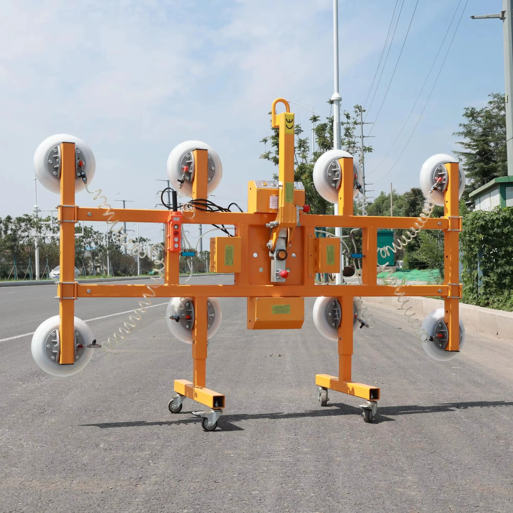 New Electric Roof Wall Panel Lifter Sandwich Panel Vacuum Lifter With Remote Control For Construction Works
New Electric Roof Wall Panel Lifter Sandwich Panel Vacuum Lifter With Remote Control For Construction Works