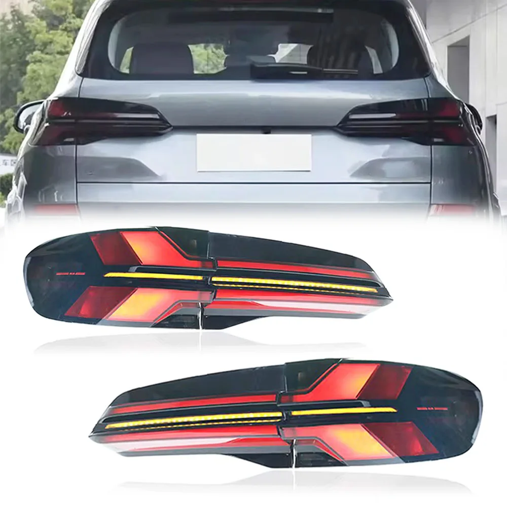 Car Taillights For BMW X5 2019-2023 Accessories G05 Led Tail Lights Upgrade High Configure Rear Brake Reverse Lights
Car Taillights For BMW X5 2019-2023 Accessories G05 Led Tail Lights Upgrade High Configure Rear Brake Reverse Lights