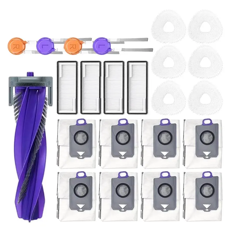 A59P New Main Side Brush Mop HEPA Filter Dust Bag(23Pcs) For Narwal Freo Z10 Ultra YJCC025 Robot Vacuum Cleaner Spare Parts
A59P New Main Side Brush Mop HEPA Filter Dust Bag(23Pcs) For Narwal Freo Z10 Ultra YJCC025 Robot Vacuum Cleaner Spare Parts