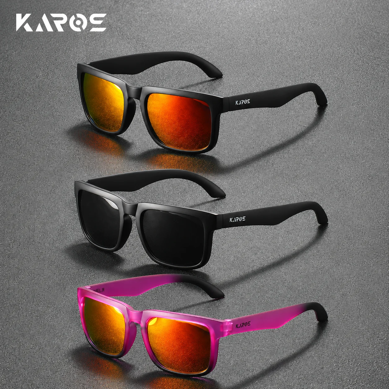 3PCS KAROS Polarized Sunglasses Men Women Fashion Square Driving Sun Glasses UV Protection Outdoor Sports Fishing Eyewear YZ2019
3PCS KAROS Polarized Sunglasses Men Women Fashion Square Driving Sun Glasses UV Protection Outdoor Sports Fishing Eyewear YZ2019