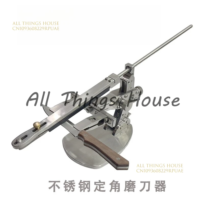 Professional All 304 Stainless Steel Fixed Angle Knife Sharpener High-End High Precision Blade Edge Sharpening Machine
Professional All 304 Stainless Steel Fixed Angle Knife Sharpener High-End High Precision Blade Edge Sharpening Machine