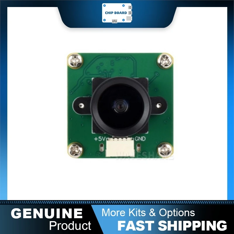 Waveshare OV4689 4MP USB Camera (A), Wide Angle Vision Module, Type-C SH1.0 Interface Plug Play
Waveshare OV4689 4MP USB Camera (A), Wide Angle Vision Module, Type-C SH1.0 Interface Plug Play